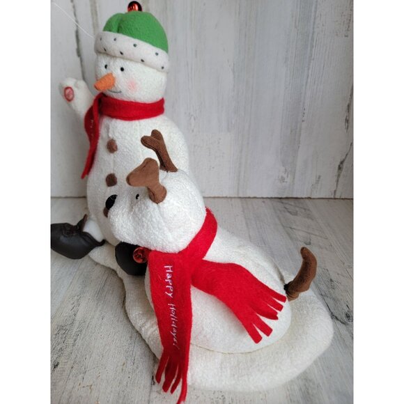 Hallmark what fun dog reindeer Jingle pals Xmas animated decor figure - Picture 3 of 7